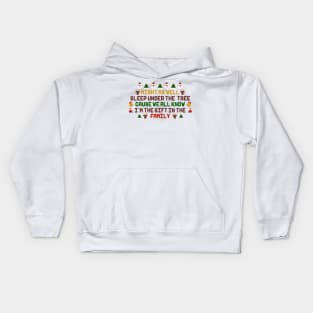 Funny Christmas Quote Kids Hoodie